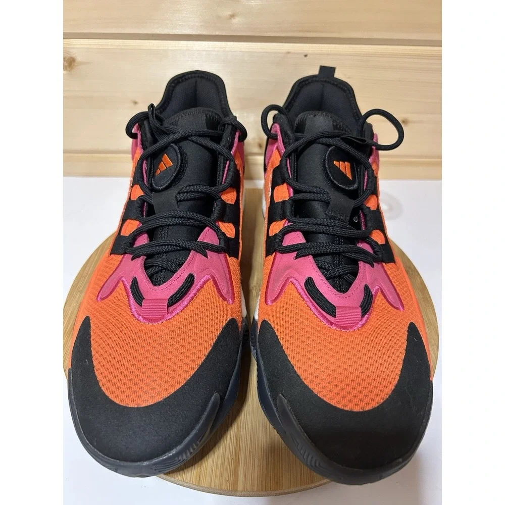 adidas BYW SELECT SHOES Men's Sz 12.5 Black/Orange/Magenta IG4936